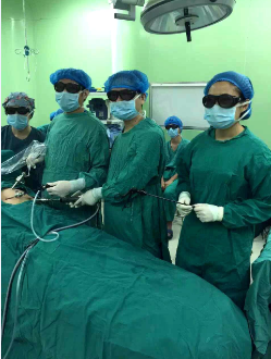 郑州中心医院成功完成首例3D腹腔镜手术.png