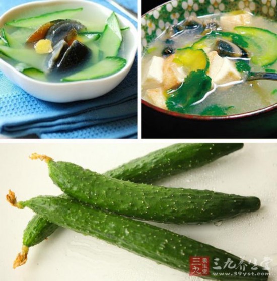 皮蛋黄瓜汤